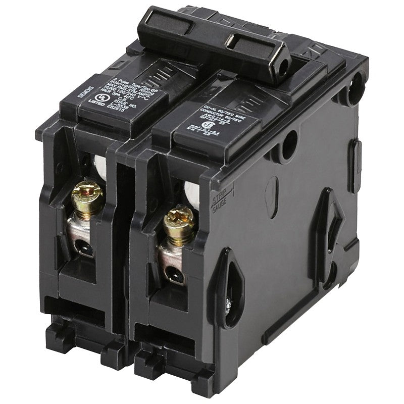 Connecticut Electric ICBQ220 Circuit Breaker, Interchangeable, Type QP, 20 A, 2-Pole, 120/240 V, Plug