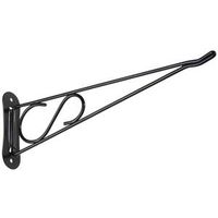 Hanging Plant Bracket Swivel Black 10 Inch