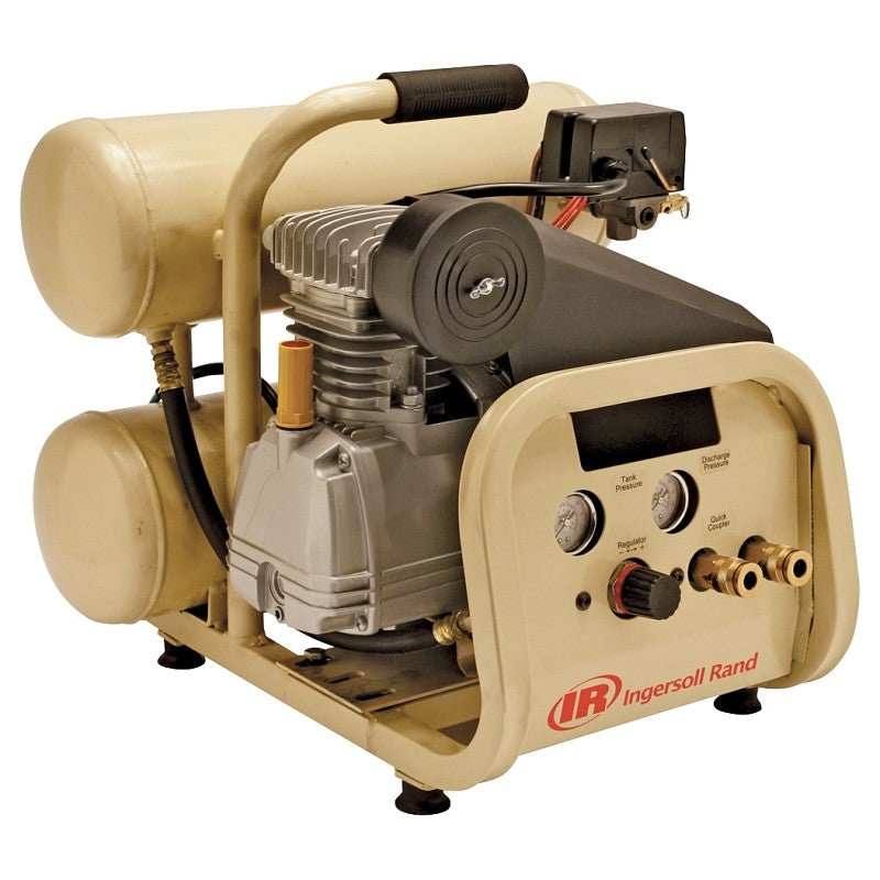 Ingersoll Rand P1IU-A9 Air Compressor, Tool Only, 4 gal Tank, 2 hp, 120 V, 135 psi Pressure, 1 -Stage, 4 cfm Air