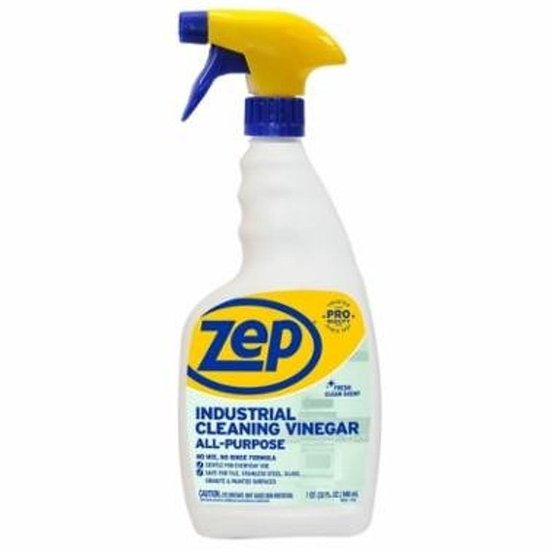Zep R48432 All-Purpose Cleaner, 32 oz Bottle, Liquid, Vinegar, Colorless (Pack of 4)