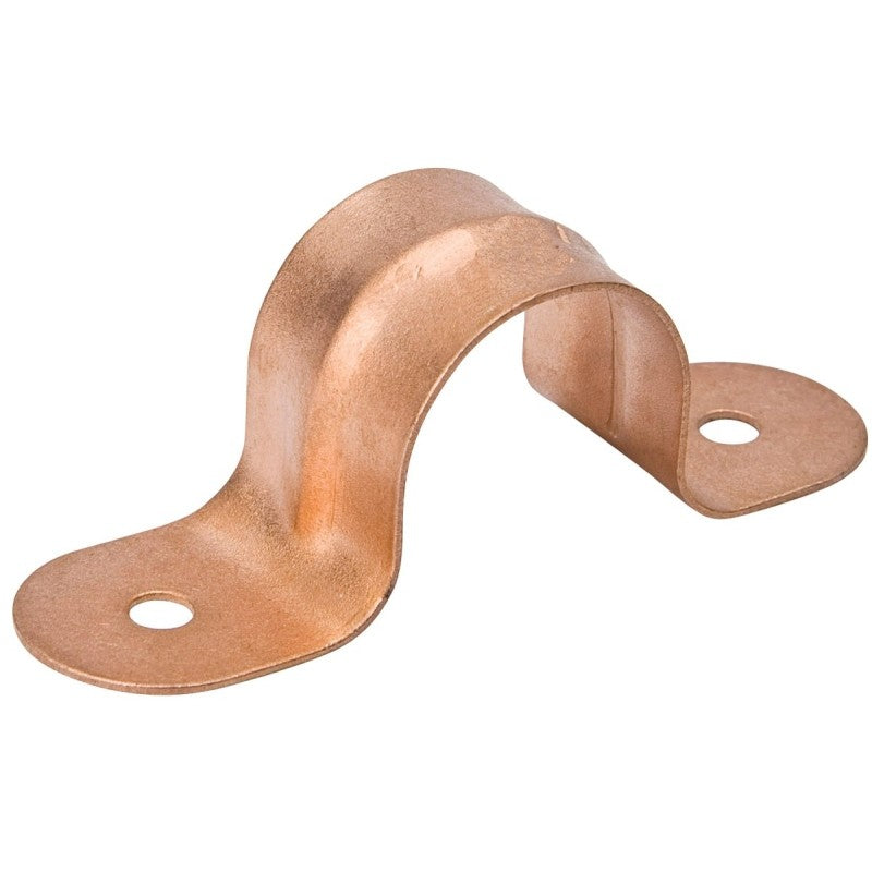 B & K C13-050HC Pipe Strap, 1/2 in Opening, Steel, Copper, 10/PK