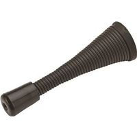 Extended Spring Door Stop 3-3/4 Inch Oil Rubbed Bronze