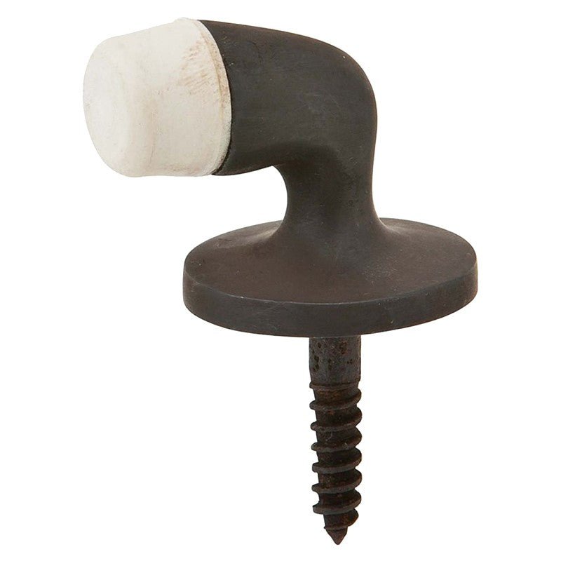 Schlage Ives Series 430MB10B Door Stop, 1-1/4 in Dia Base, Brass, Bronze