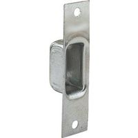 Security Box Loce Reinforcer 1-1/4 Inch By 4-7/8 Inch Brass Finish