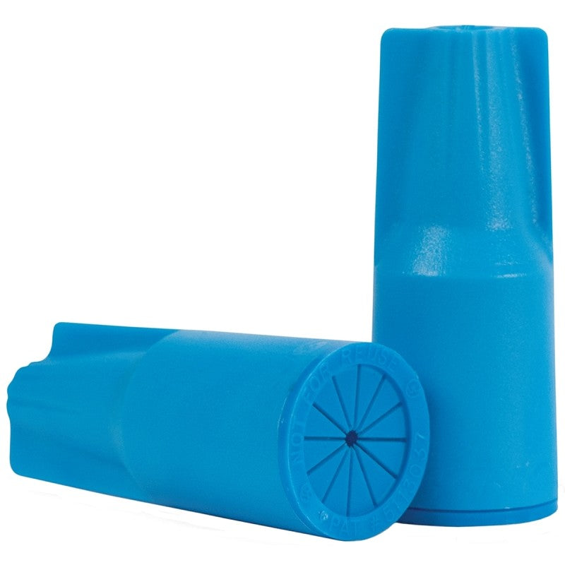 King Innovation Dryconn Series 10600 Wire Connector, 22 to 8 AWG Wire, Copper Contact, Blue