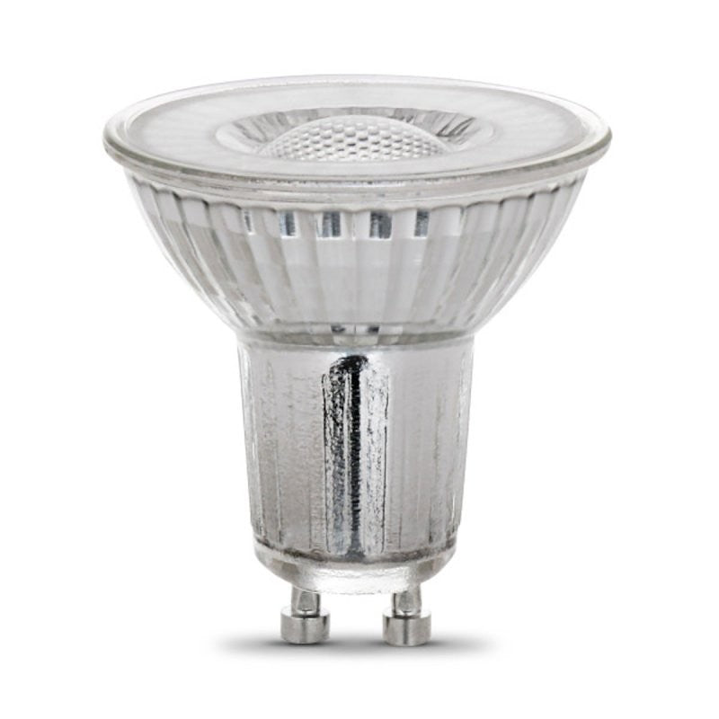 Feit Electric BPMR16/GU10/950CA LED Bulb, Track/Recessed, 300 Lumens, 4 W, MR16 Lamp, 35 W Equivalent, GU10 Lamp Base (Pack of 6)