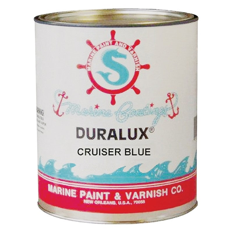 Duralux M737-4 Marine Enamel, High-Gloss, Cruiser Blue, 1 qt Can (Pack of 4)