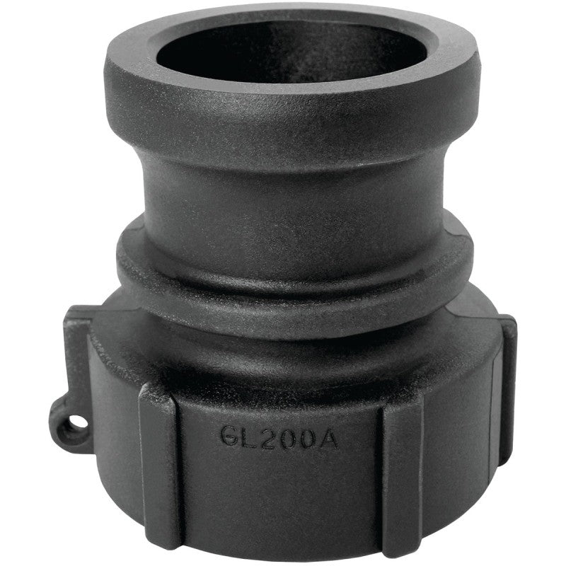Green Leaf GLP150A Cam Lever Coupling, 1-1/2 in, Male x FNPT, Polypropylene