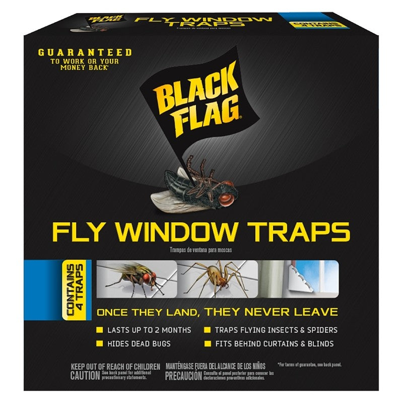 Black Flag HG-11017 Fly Window Trap, Solid, 1 Pack