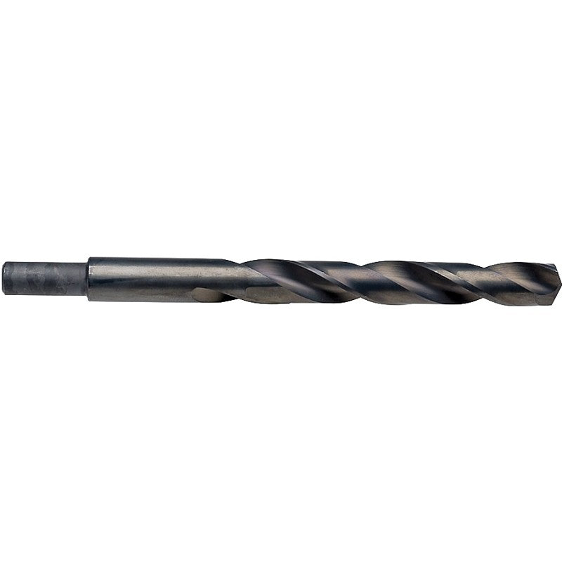 Irwin 67832 Jobber Drill Bit, 1/2 in Dia, 6 in OAL, Spiral Flute, 2-Flute, 1/2 in Dia Shank, Reduced Shank, HSS
