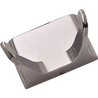 Bright Chrome Double Robe Hook Concealed Mount