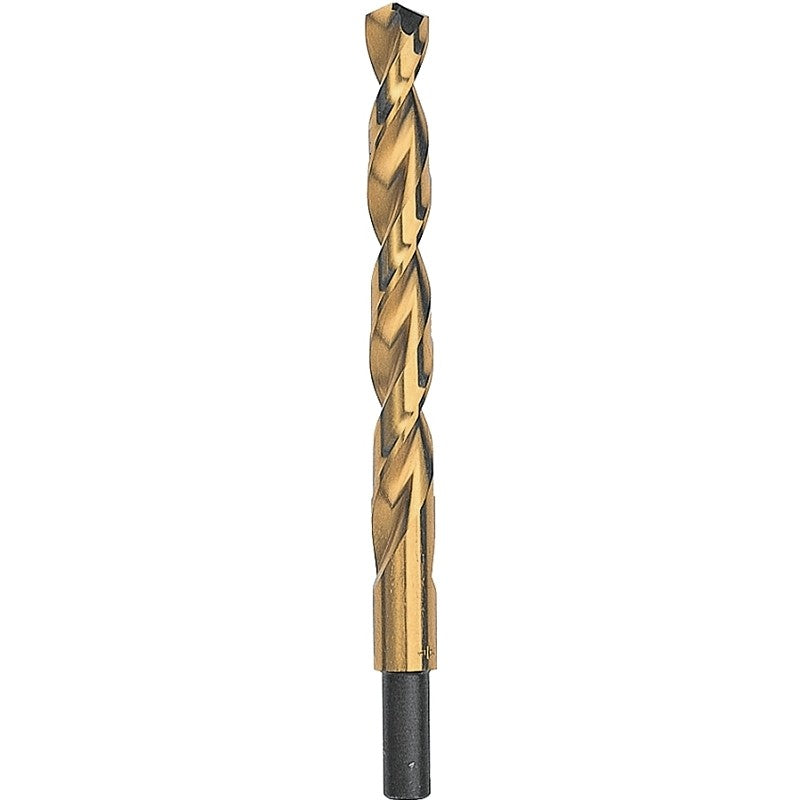 DEWALT DW1320 Jobber Drill Bit, 5/16 in Dia, 4-1/2 in OAL, Parabolic Flute, 5/16 in Dia Shank, Straight Shank