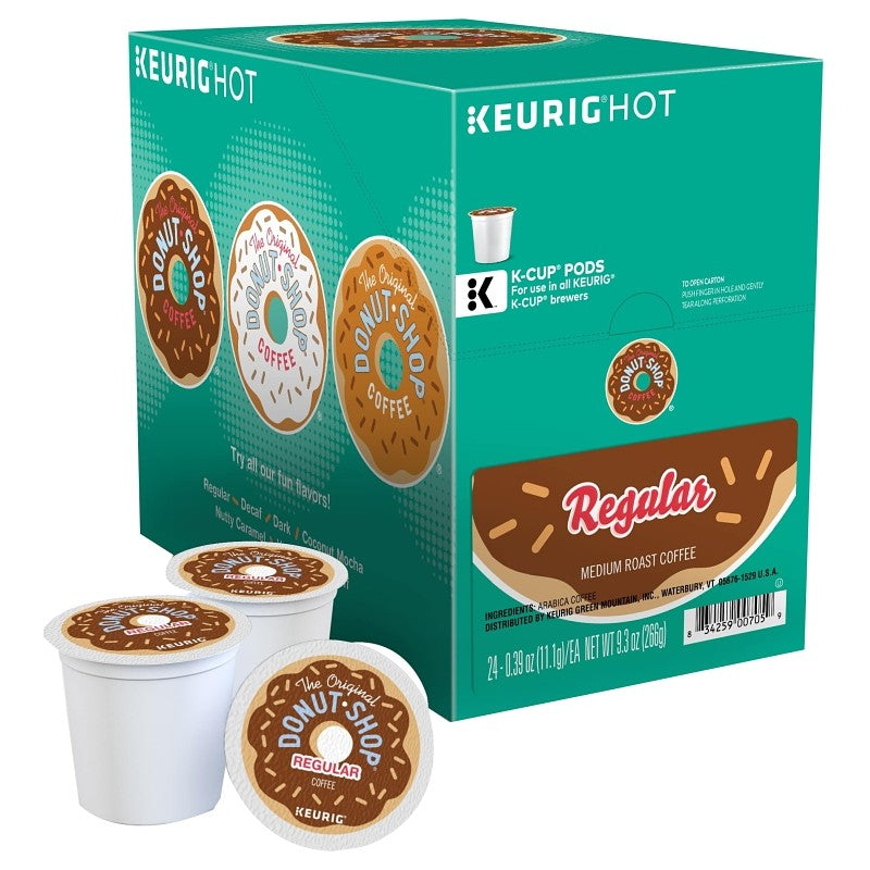 Keurig 5000330069 K-Cup Pod, Yes Caffeine, Medium Roast, 12 oz Box (Pack of 4)