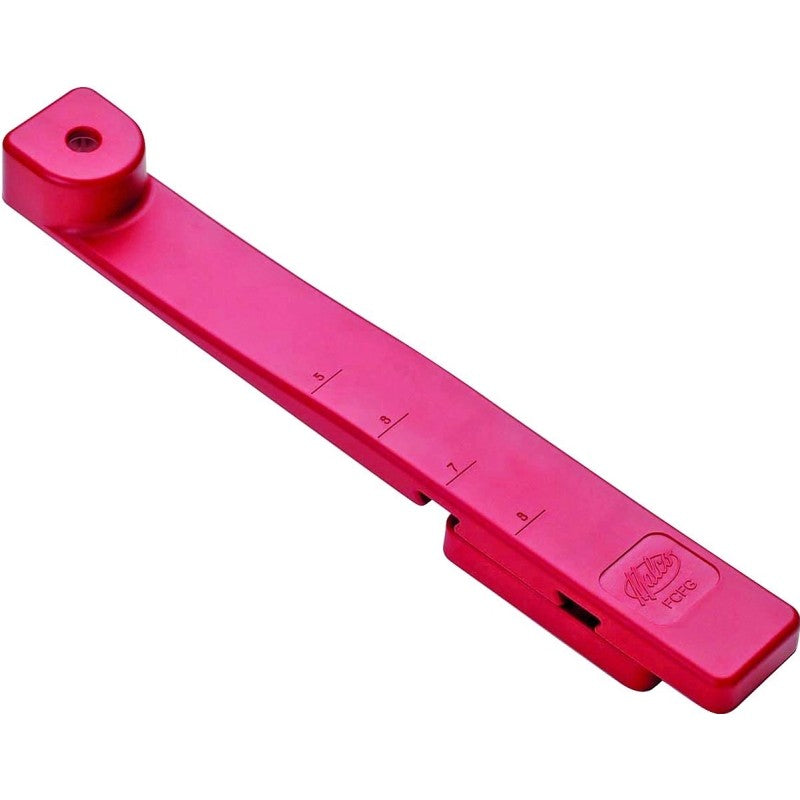 Malco FCFG Fiber Cement Siding Gauge, 10-7/8 in L, Nylon, Red