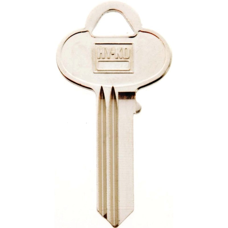 Hy-Ko 11010SK1 Key Blank, Brass, Nickel, For: Skillman Cabinet, House Locks and Padlocks (Pack of 10)