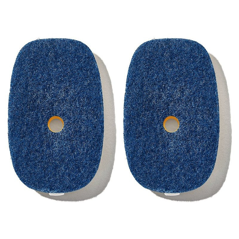 Good Grips 12361500 Soap Dispensing Dish Scrub Refill, 1-1/2 in OAL, Plastic/Rubber Handle, Blue/Yellow Handle