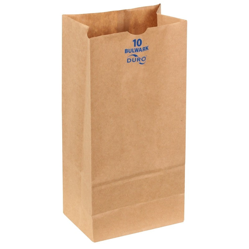 Duro Bag 71010 Series Heavy-Duty SOS Bag, 4-3/16 in W, 6-5/16 in L, Virgin Paper, Kraft