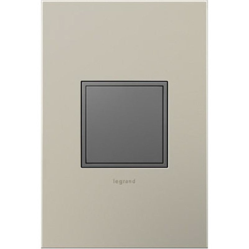 Legrand adorne ARPTR151GM2 Pop-Out Outlet, 15 A, 1 -Gang, NEMA: NEMA 5-15R, Magnesium