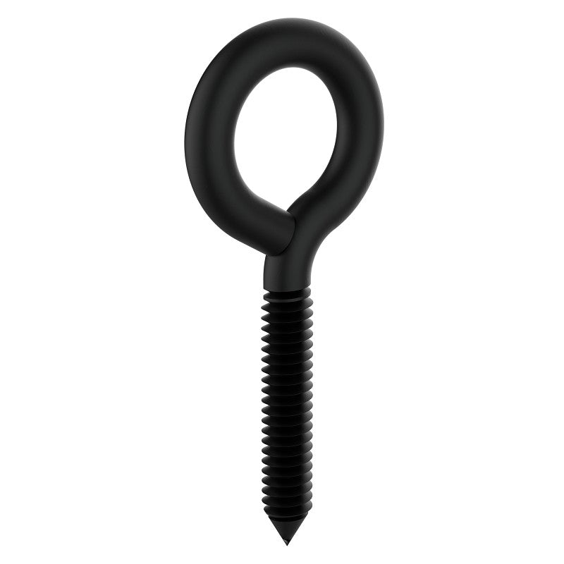 National Hardware N820-099 Screw Eye, #000, 3-7/8 in OAL, 190 lb Working Load, Steel, Storm Shine