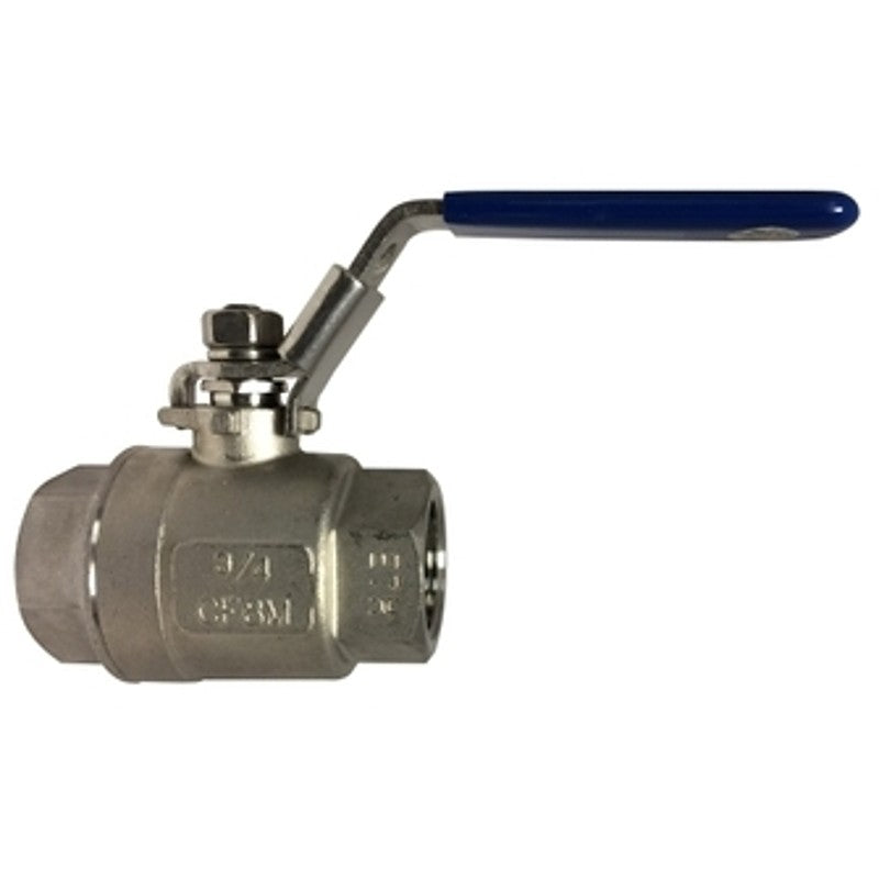 Midland Industries 949164 Ball Valve, 3/4 in Connection, FPT, 1000 psi Pressure