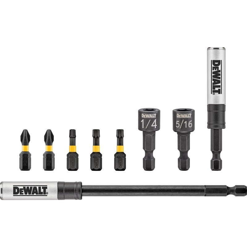 DEWALT FlexTorq Series DWAFTAS-9 Bit Holder Set