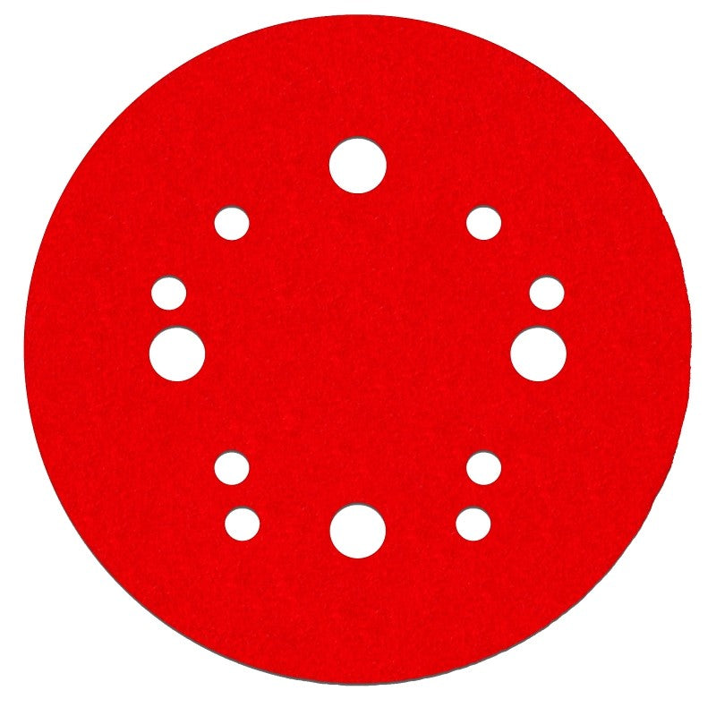 Diablo DCD050040H50G Sanding Disc, 5 in Dia, 40 Grit, Ultra Coarse, Ceramic Abrasive, 12-Hole, 50/PK