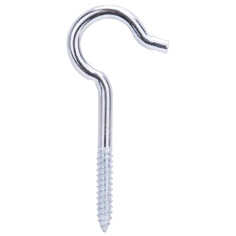 ProSource LR310 Ceiling Hook, 130 lb Working Load, Steel, Silver, Zinc (Pack of 20)