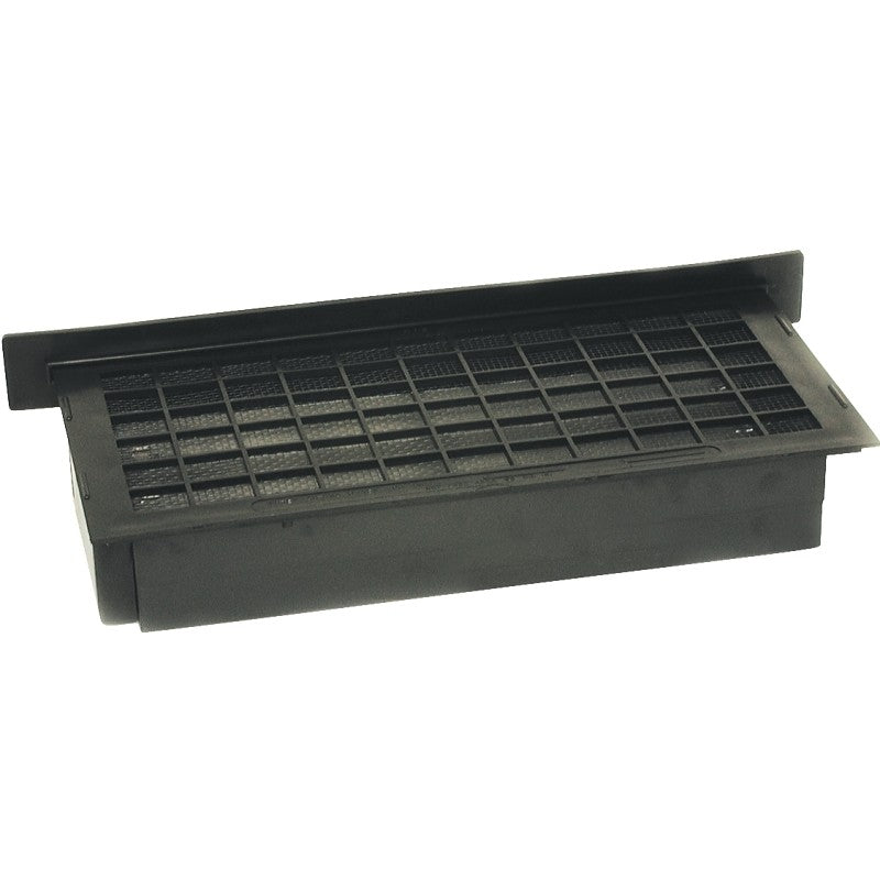 Witten Vent A-ELBROWN Automatic Foundation Vent, 62 sq-in Net Free Ventilating Area, Mesh Grill, Thermoplastic, Brown