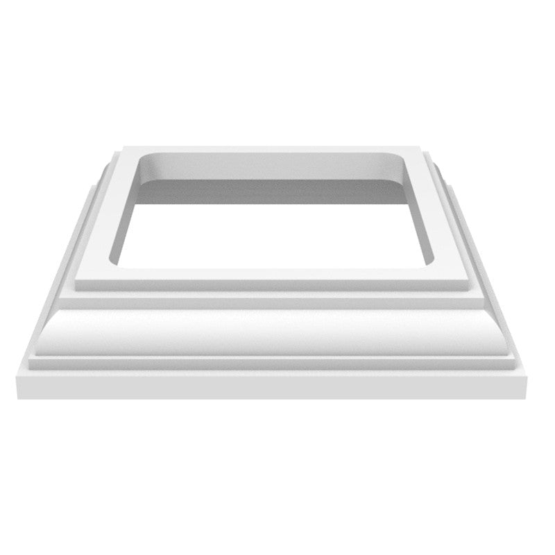 Xpanse Premier 73012503 Heritage Base Trim, Vinyl, White, For: Williamsburg, Traditional, Select, Premier Posts