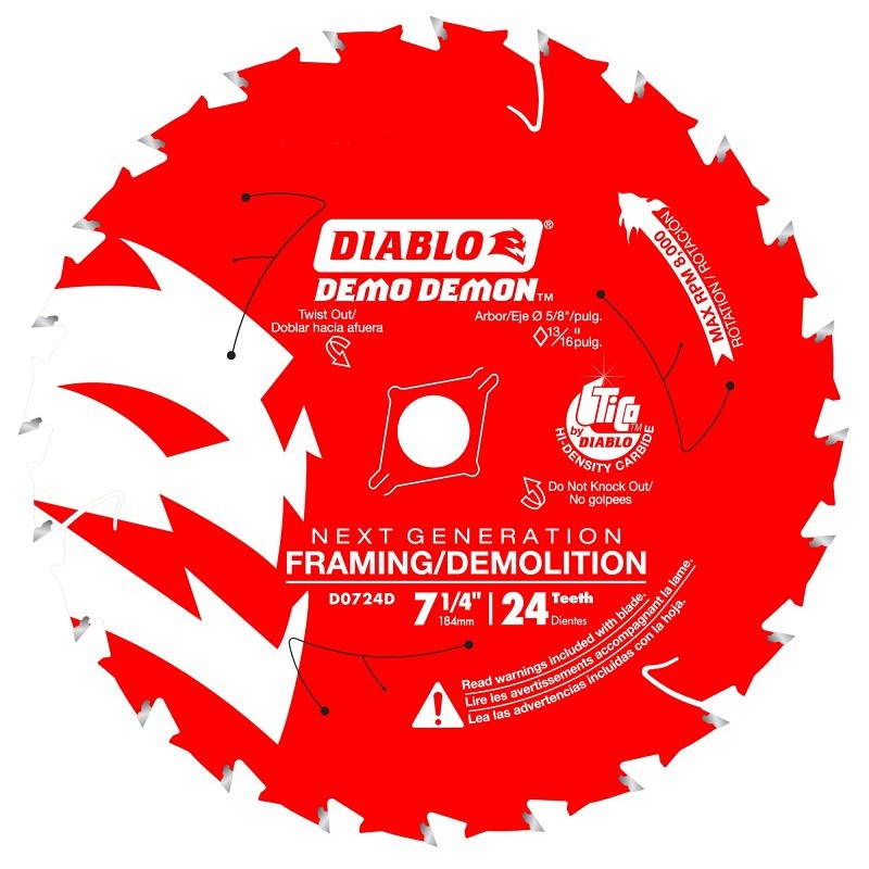 CIRC SAW BLADE 7-1/4INX24T (Pack of 10)