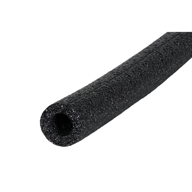M-D 50240 Tube Pipe Insulation, 3 ft L, Polyethylene, Black, 1-1/8 in Pipe (Pack of 14)