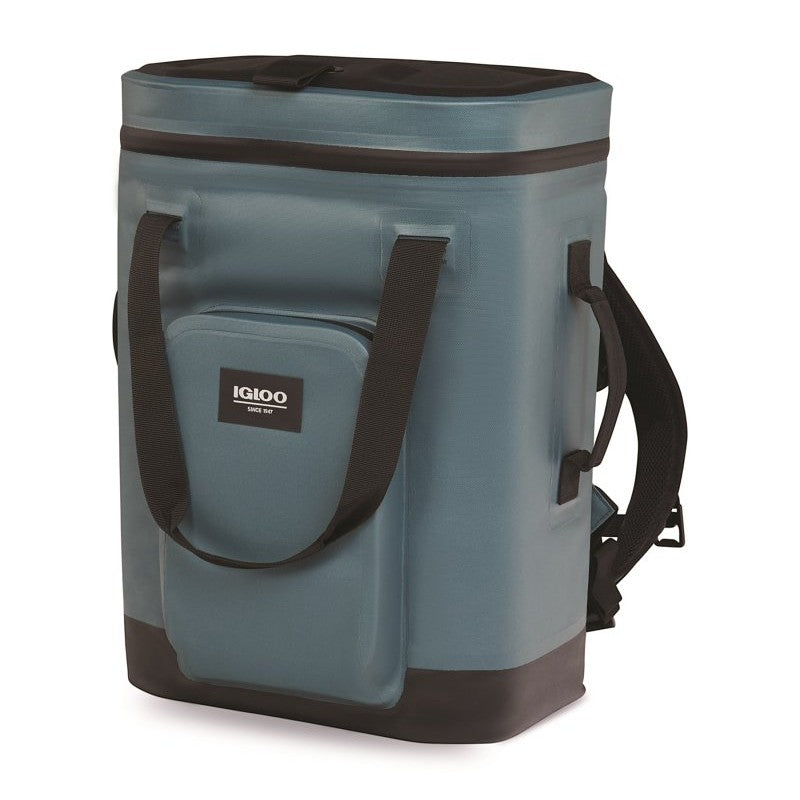 Igloo Trailmate Series 0062308 Heavy-Duty Cool Bag, 30 cm L, 36 cm W, 23 qt, EVA/HDPE/Polyester, Spruce, Zipper