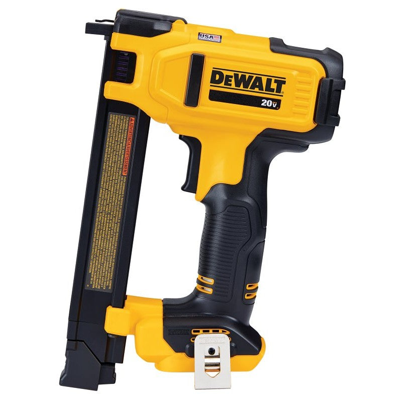 DEWALT DCN701B Cable Stapler, Tool Only, 20 V, Includes: (1) Belt Clip, (1) Manual