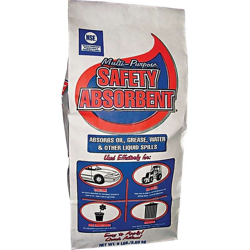 EP Minerals 7508 Premium Granular Absorbent, 8 lb Bag, Solid, Odorless