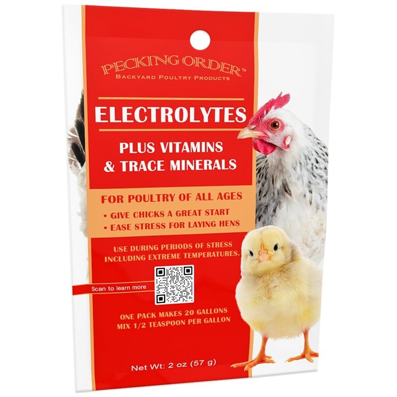 Pecking Order 9686 Electrolytes Plus, 2 oz