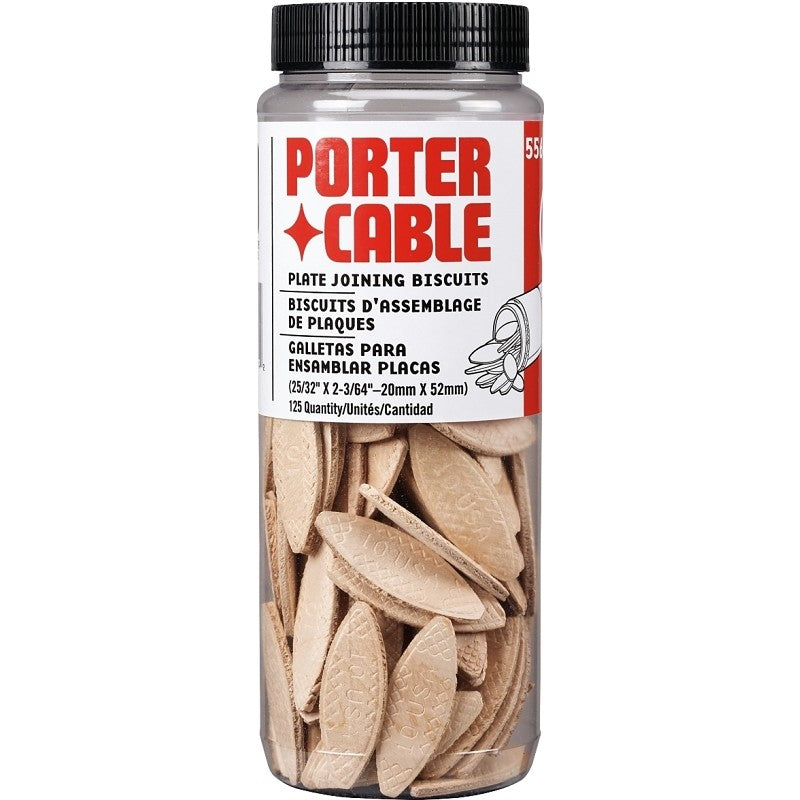 Porter-Cable 5561 Joining Biscuit, #10, Beechwood, Brown