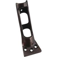 Flag Pole Bracket 1 Inch Antique Bronze On Solid Brass