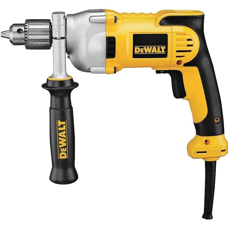 DEWALT DWD210G Electric Drill, 10.5 A, 1/2 in Chuck, Keyed Chuck