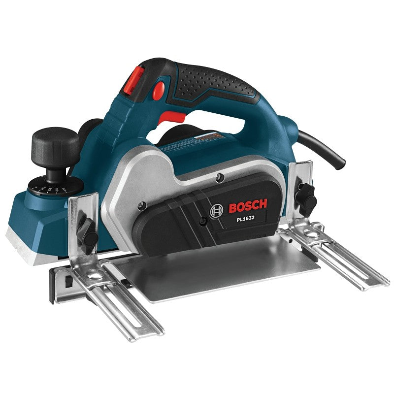 Bosch PL1632 Planer, 6.5 A, 0 to 3-1/4 in W Planning, 0 to 1/16 in D Planning, Trigger Switch Control