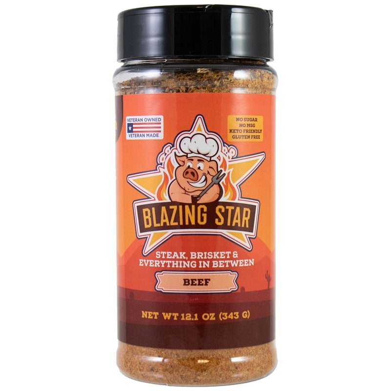 Blazing Star BZ00110-C Rub and Seasoning, 12.1 oz