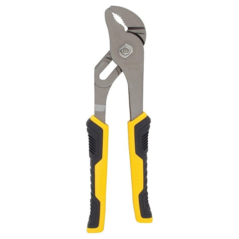 STANLEY 84-034 Joint Plier, 8 in OAL, 1 in Jaw Opening, Ergonomic Handle, 7/8 in W Jaw, 7/8 in L Jaw