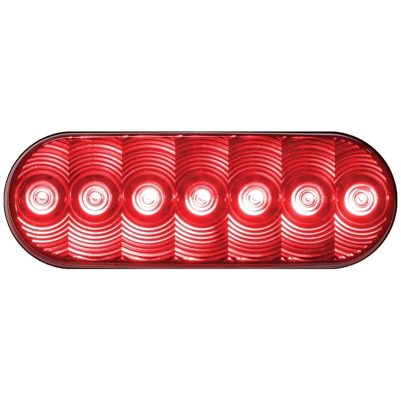 PM V821KR-7 Tail Light Kit, 9/16 V, 7-Lamp, LED Lamp, Red Lamp