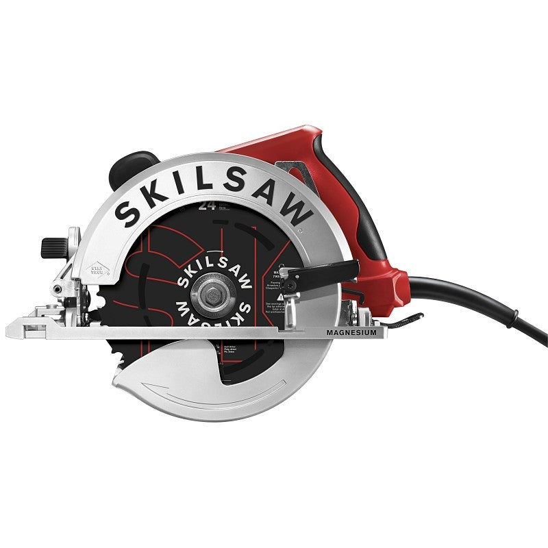 Skilsaw SPT67M8-01 Circular Saw, 15 A, 7-1/4 in Dia Blade, 5/8 in Arbor, 2-7/16 in D Cutting, 56 deg Bevel