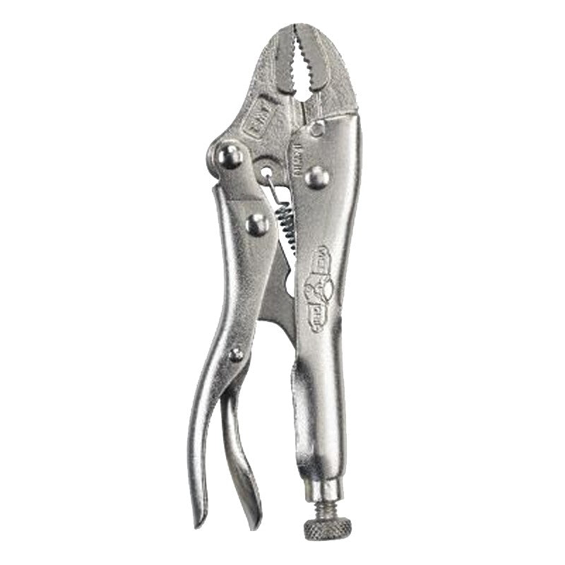 Irwin Original Series 1002L3 Locking Plier, 4 in OAL, 15/16 in Jaw Opening, Plain-Grip Handle, 1/4 in W Jaw