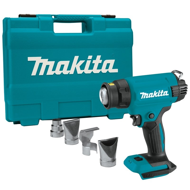 Makita LXT Series XGH02ZK Variable Temperature Heat Gun, Tool Only, 18 V, 6 Ah, 7.1 cfm Air, 1022 deg F