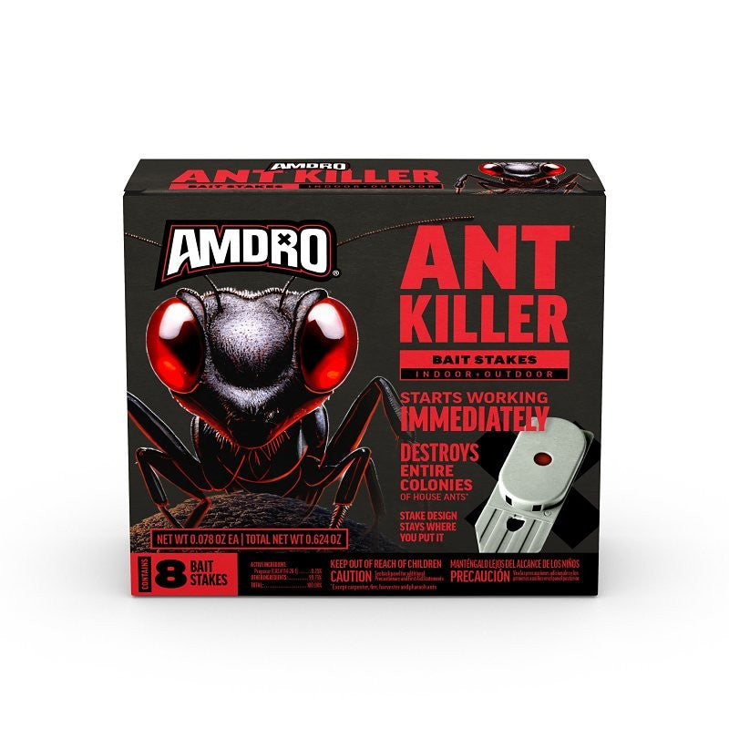 Amdro 100550455 Ant Bait Stake, Solid, 1.28 oz