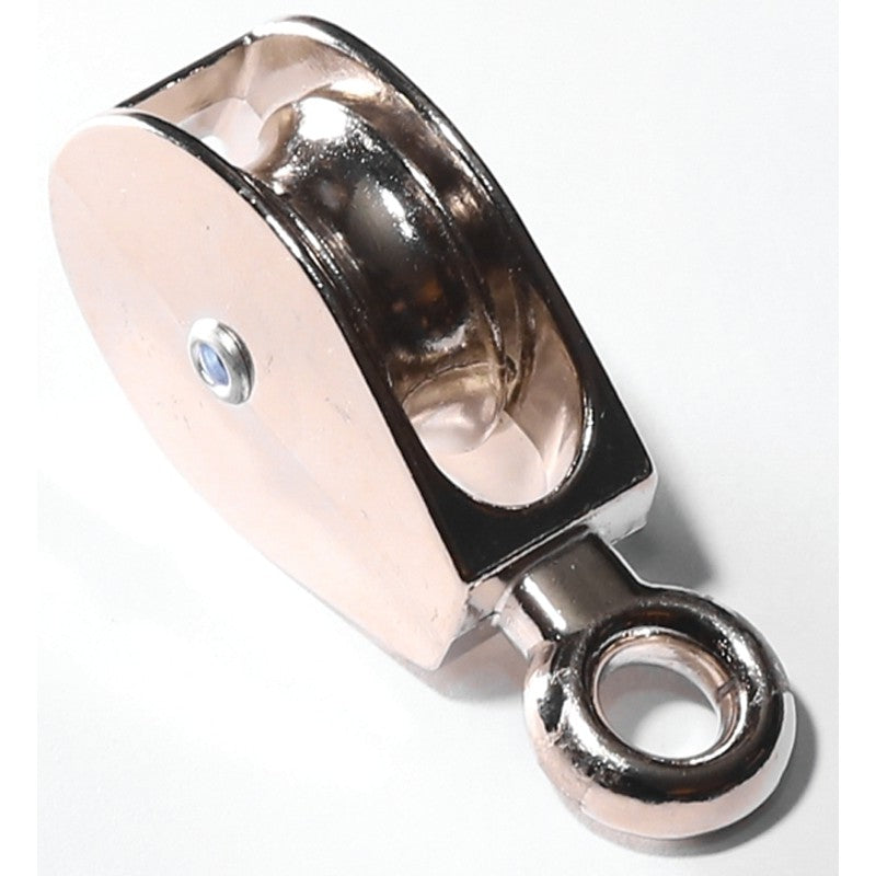 Baron 0174ZD-1-1/4 Tackle Pulley, 5/16 in Rope, 1-1/4 in Sheave