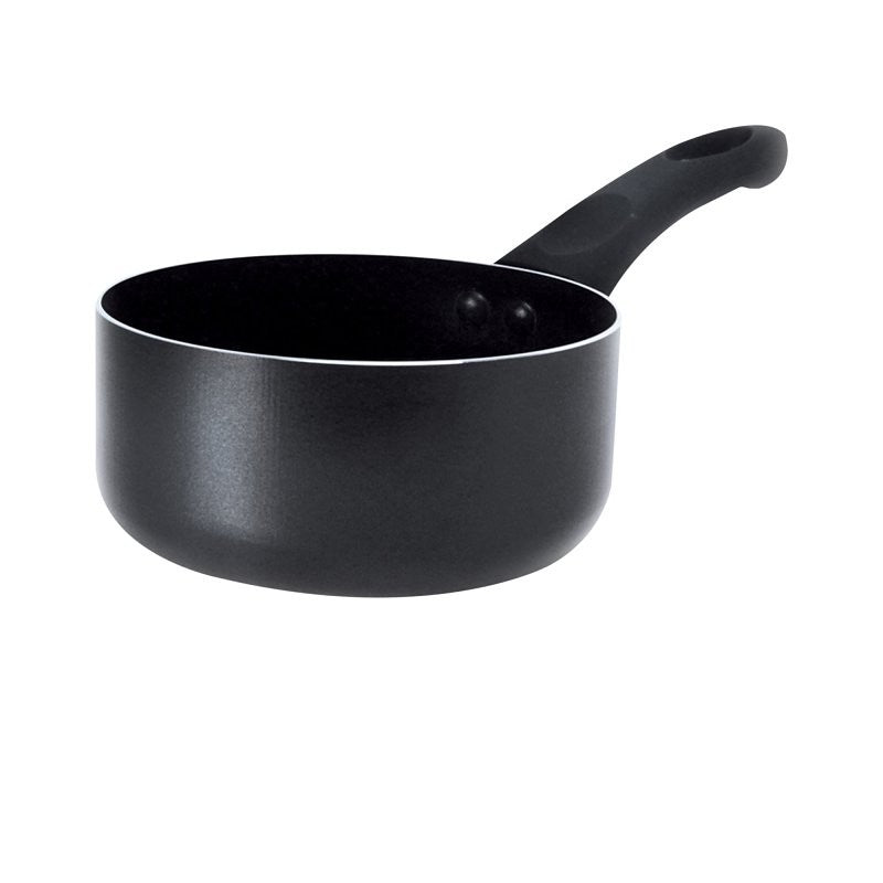 Ecolution Elements EEGY-2814 Non-Stick Saucepan, 1 qt Capacity, Aluminum, Gray, Ergonomic Handle