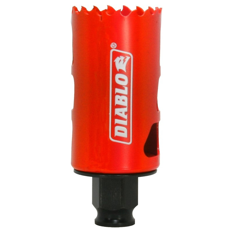 Diablo DHS1563 Hole Saw, 1-9/16 in Dia, 2-3/8 in D Cutting