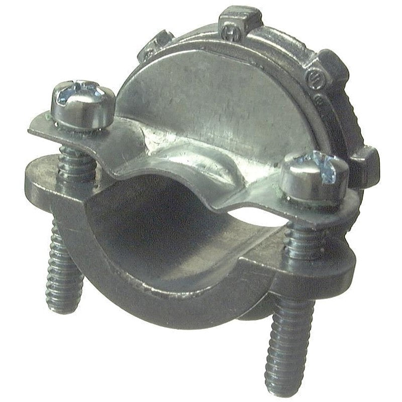 Halex 05112B Clamp Connector, 1-1/4 in, 2-1/4 in L, Zinc